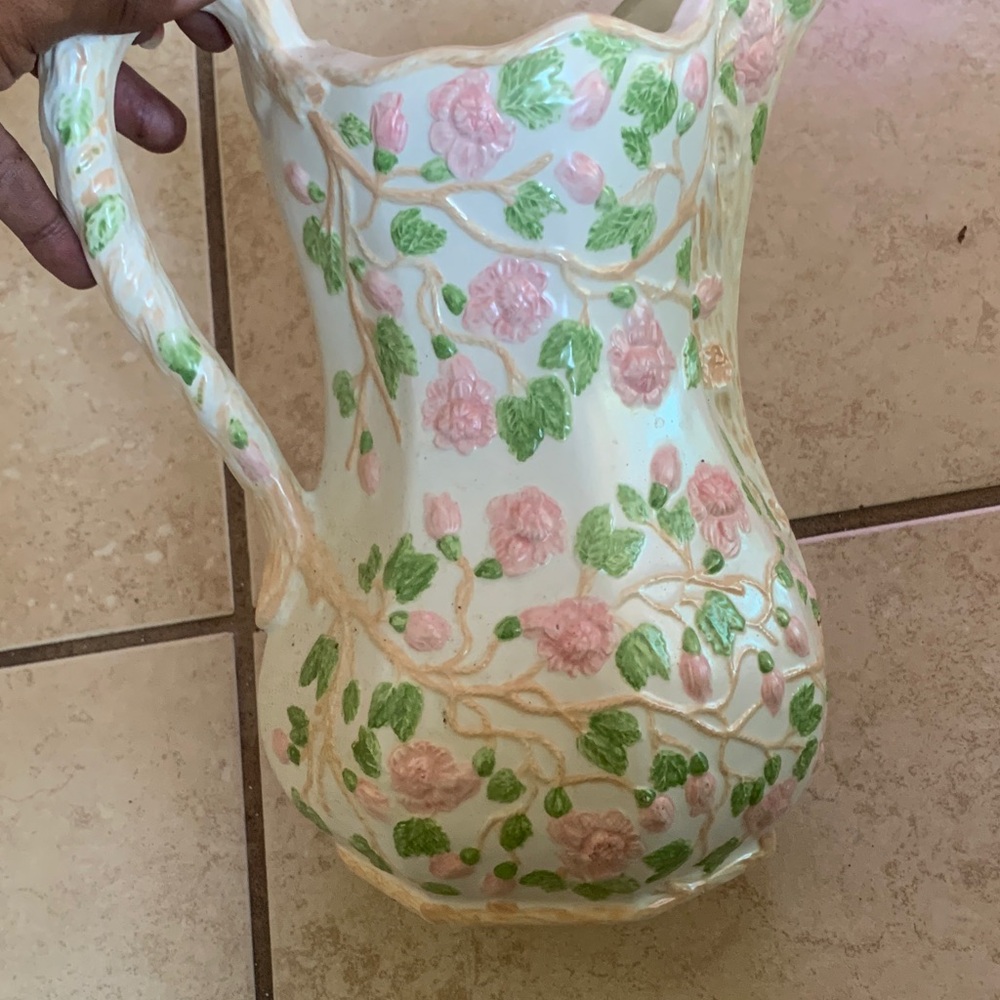 Vintage Ceramic Piece with Initials